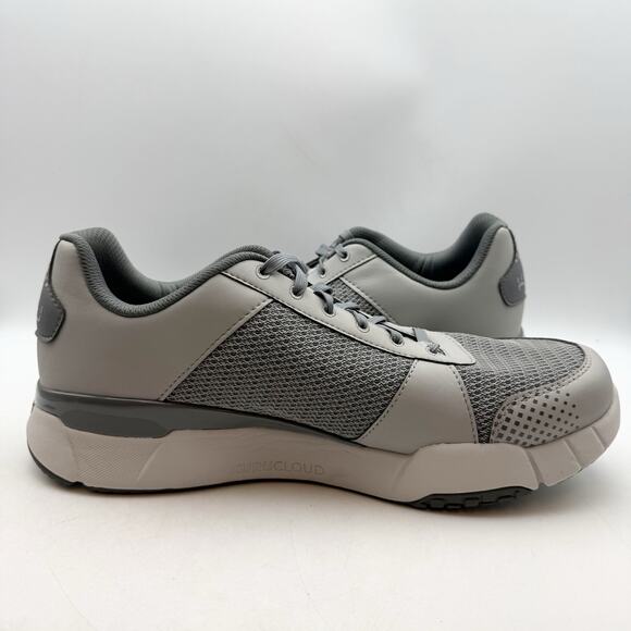 Kuru Mens Quantum 2 Walking Sneaker US 14 Wide EU 48 Grey Athletic EUC